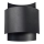 Zidno svetlo IMPACT 1xG9/40W/230V crno