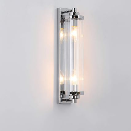 Zidno svetlo LORENZO 2xE14/40W/230V sjajni hrom