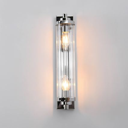 Zidno svetlo LORENZO 2xE14/40W/230V sjajni hrom
