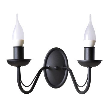 Zidno svetlo MALBO 2xE14/10W/230V