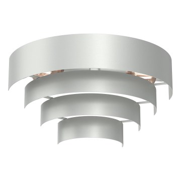 Zidno svetlo RINGS 2xE27/15W/230V sjajni hrom