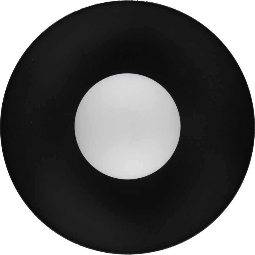 Zidno svetlo SLATE 1xG9/8W/230V, prečnik 28 cm, crno