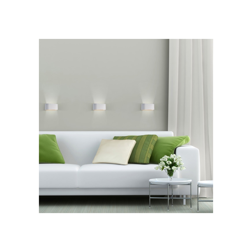 Zidno svetlo SQUALLA 1xG9/10W/230V belo