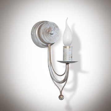 Zidno svetlo VERSA 1xE14/40W/230V belo