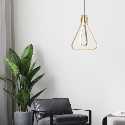 ZING LED luster na sajli 19W/230V zlatna