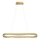 Zlatni LED luster na sajli LED/45W/230V