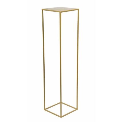 Zlatni stalak za cveće 100x24 cm