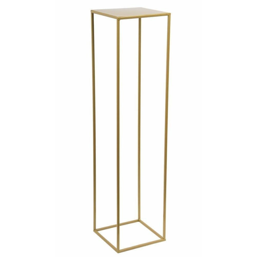 Zlatni stalak za cveće 100x24 cm