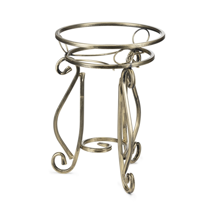 Zlatni stalak za cveće 37x29 cm