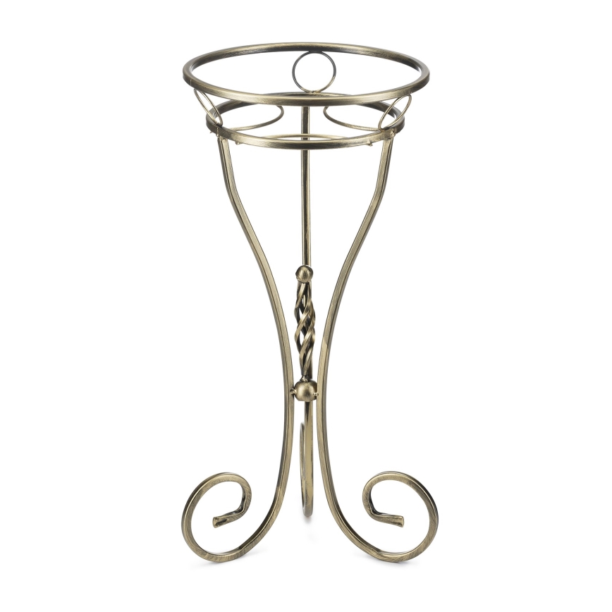 Zlatni stalak za cveće 60x28 cm