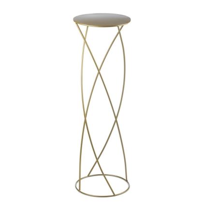 Zlatni stalak za cveće 70x22,5 cm