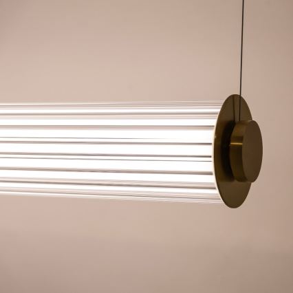 Zuma Line - LED prigušiva luster na sajli LED/39W/230V 2700-6500K zlatna + daljinski upravljač