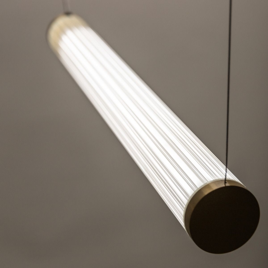 Zuma Line - LED prigušiva luster na sajli LED/64W/230V 2700-6500K zlatna + daljinski upravljač