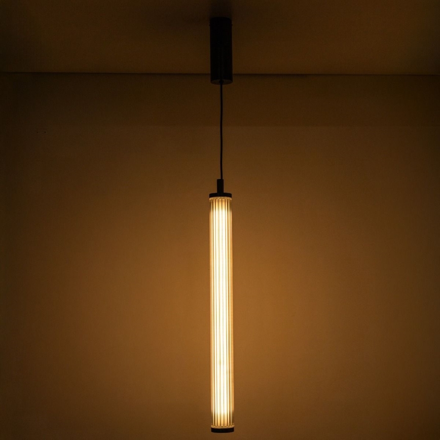 Zuma Line - LED prigušiva luster na sajli LED/26W/230V 2700-6500K crna + daljinski upravljač