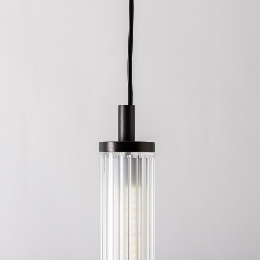 Zuma Line - LED prigušiva luster na sajli LED/26W/230V 2700-6500K crna + daljinski upravljač