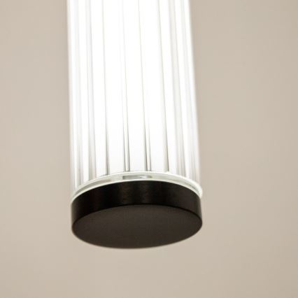 Zuma Line - LED prigušiva luster na sajli LED/26W/230V 2700-6500K crna + daljinski upravljač