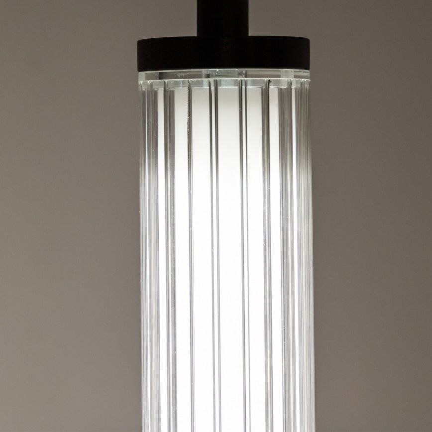 Zuma Line - LED prigušiva luster na sajli LED/26W/230V 2700-6500K crna + daljinski upravljač