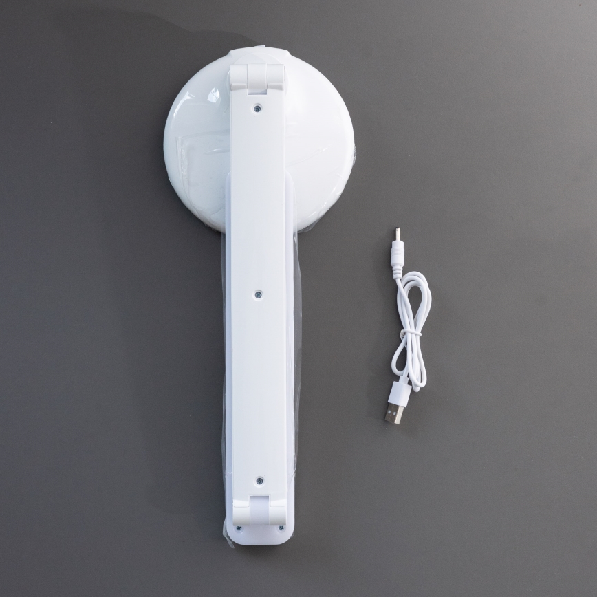 Zuma Line - Punjiva stona LED lampa LED/6W/1200 mAh 3000/4500/6000K CRI 90 bela