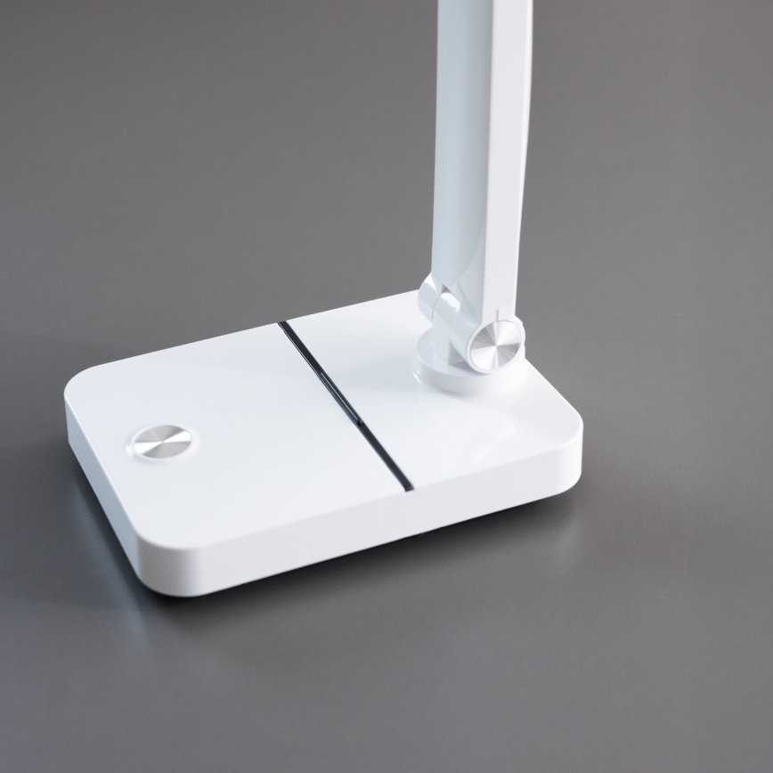 Zuma Line - LED punjiva stona lampa LED/8W/1200 mAh 3000/4500/6000K CRI 90 bela