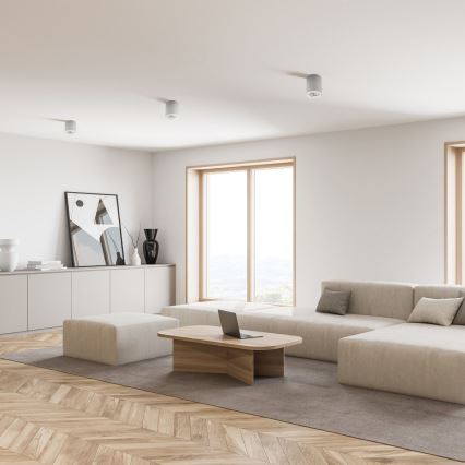 Zuma Line - LED RGBW prigušiva spot svetiljka 1xGU10/4,8W/230V bela + daljinski upravljač