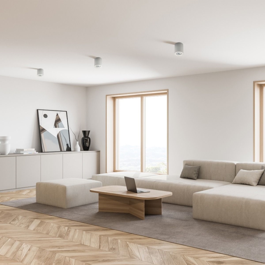 Zuma Line - LED RGBW prigušiva spot svetiljka 1xGU10/4,8W/230V bela + daljinski upravljač