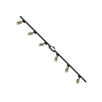 Zuma Line - Spot svetiljka za šinski sistem 6xGU10/35W/230V crna/zlatna
