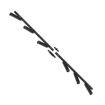 Zuma Line - Šinski spot 6xGU10/35W/230V crna