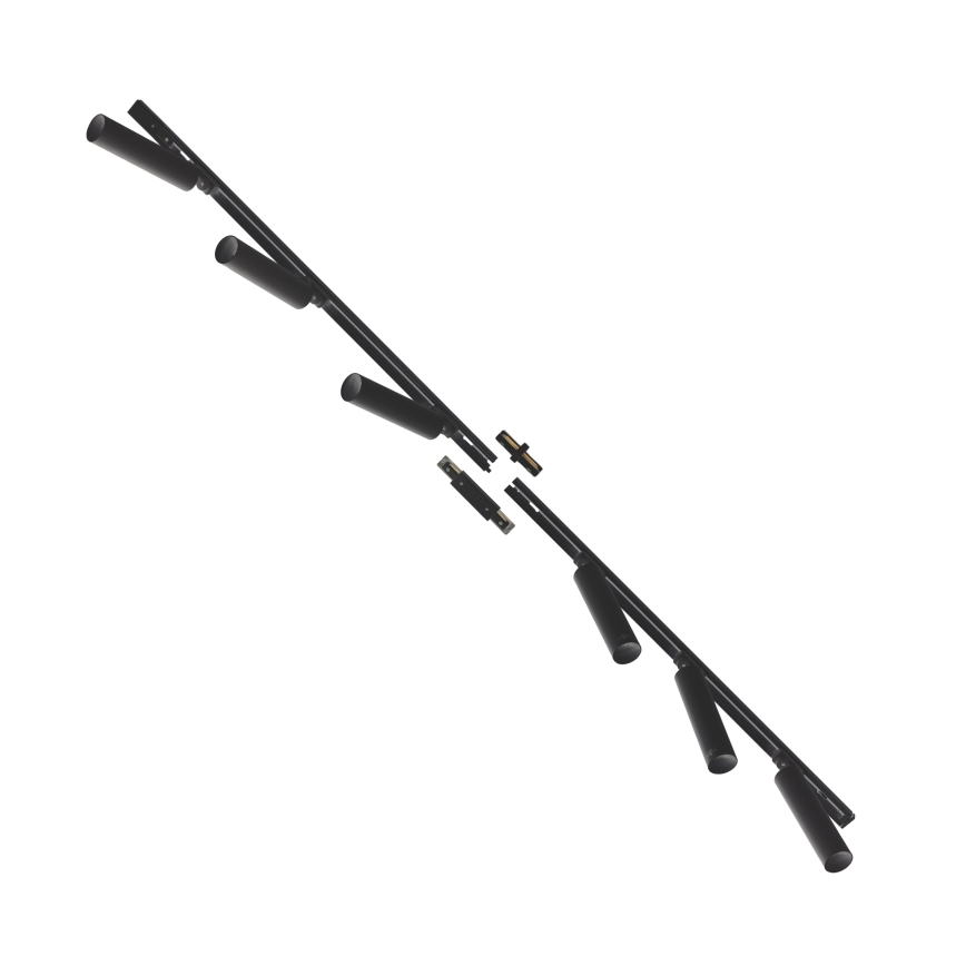 Zuma Line - Šinski spot 6xGU10/35W/230V crna