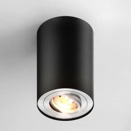 Zuma Line - LED RGBW prigušiva spot svetiljka 1xGU10/4,8W/230V crna + daljinski upravljač