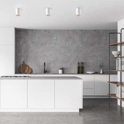 Zuma Line - LED RGBW prigušiva ugradna reflektorska svetiljka 1xGU10/6W/230V bela + daljinski upravljač