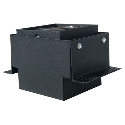 Zuma Line - Ugradna stropna svetiljka 1xGU10/50W/230V crna