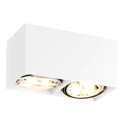 Zuma Line - Spot svetlo 2xGU10-ES111/15W/230V belo