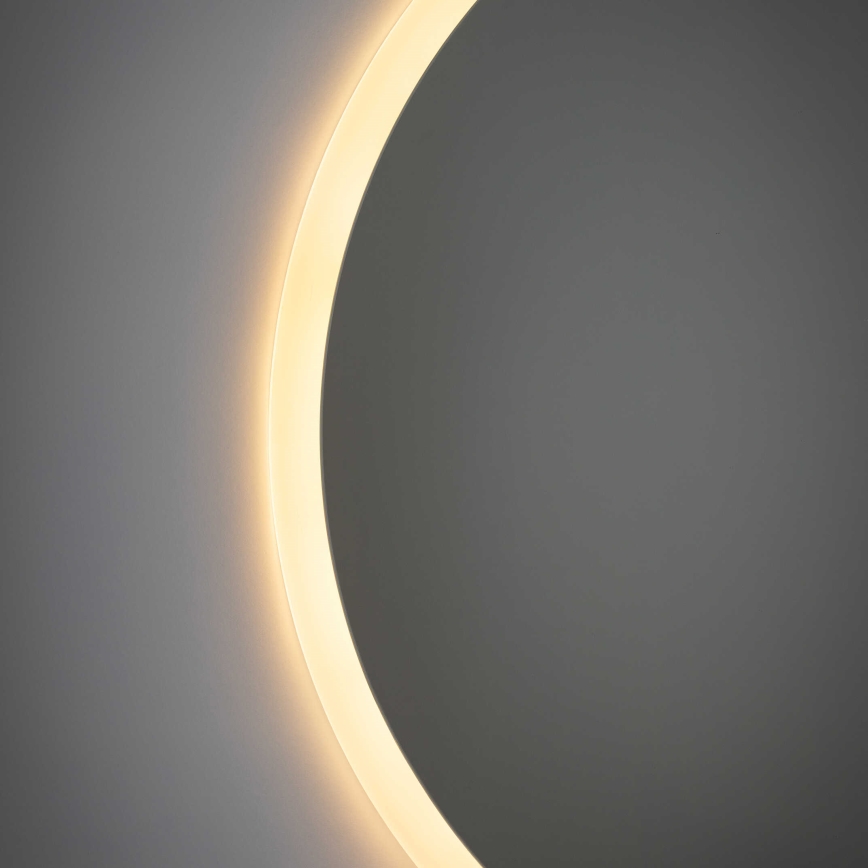 Zuma Line - LED kupatilsko zidno ogledalo sa pozadinskim LED osvetljenjem/36W/230V 3000/4000/6000K prečnik 80 cm IP44