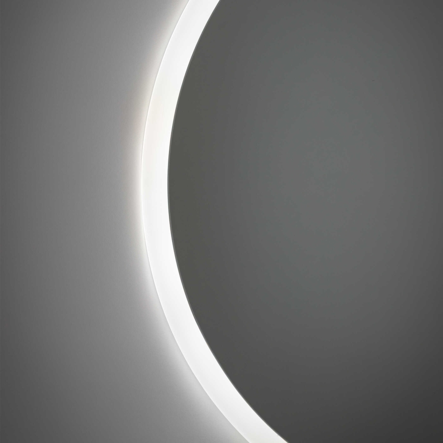 Zuma Line - LED kupatilsko zidno ogledalo sa pozadinskim LED osvetljenjem/36W/230V 3000/4000/6000K prečnik 80 cm IP44