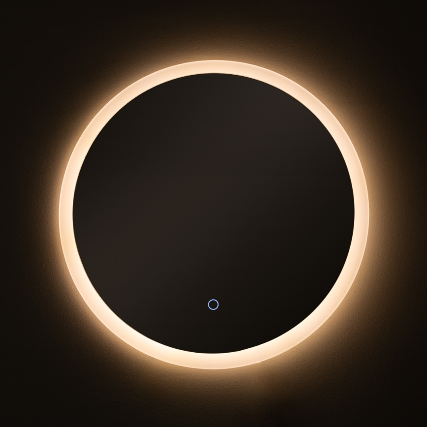 Zuma Line - LED zidno ogledalo za kupatilo sa LED pozadinskim osvetljenjem/24W/230V 3000/4000/6000K prečnik 60 cm IP44