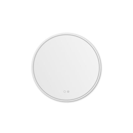 Zuma Line - LED ogrevano zidno ogledalo za kupatilo sa LED pozadinskim osvetljenjem/24W/230V 3000/4000/6000K prečnik 60 cm IP44