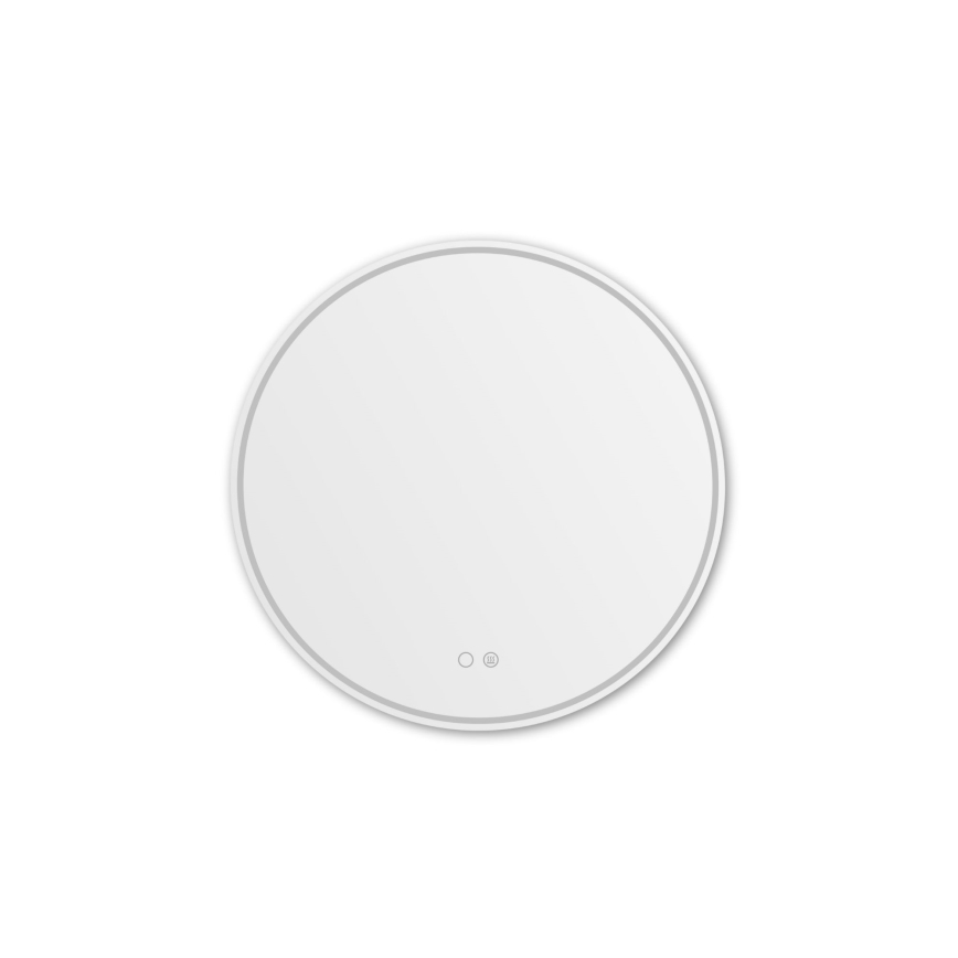 Zuma Line - LED ogrevano zidno ogledalo za kupatilo sa LED pozadinskim osvetljenjem/24W/230V 3000/4000/6000K prečnik 60 cm IP44