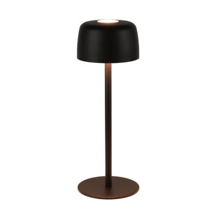 Zuma Line - LED prigušiva punjiva stona lampa LED/2W/1200 mAh IP44 crna