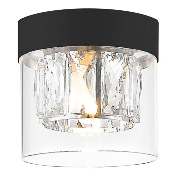 Zuma Line - Kristalno plafonsko svetlo 1xG9/28W/230V crna