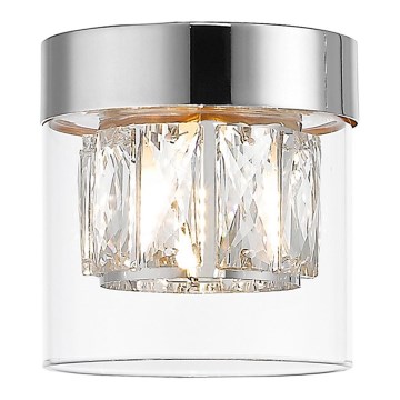 Zuma Line - Kristalno plafonsko svetlo 1xG9/28W/230V srebrno