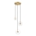 Zuma Line - LED luster na sajli 3xLED/5W/230V zlatni