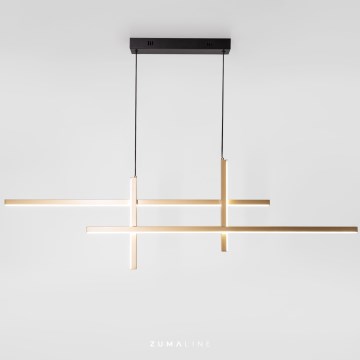 Zuma Line - LED luster na sajli LED/42W/230V 3000/4000/6000K zlatna