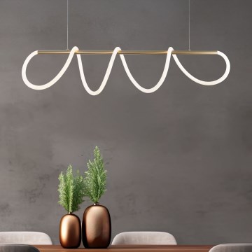 Zuma Line - LED luster na sajli LED/45W/230V 3000/4000/6000K u zlatnoj boji