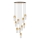 Zuma Line - LED luster na sajli LED/50W/230V zlatna