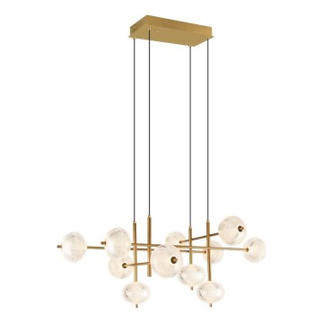 Zuma Line - LED luster na sajli LED/63W/230V zlatna