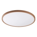 Zuma Line - LED plafonsko svetlo LED/36W/230V 3000/4000/6000K prečnika 40 cm braon