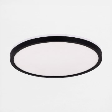 Zuma Line - LED prigušiva plafonska lampa LED/26,5W/230V + LED/6,5W 3000/4000/5500K prečnik 32 cm crna