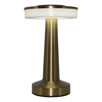 Zuma Line - LED prigušiva punjiva stona lampa LED/2,5W/1200 mAh 3000/4000/6000K zlatna