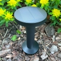 Zuma Line - LED prigušiva solarna punjiva stona lampa LED/2W/2000 mAh IP44 crna