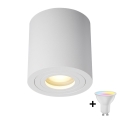 Zuma Line - LED RGBW (prigušiva) kupatilska ugradna spot lampa 1xGU10/4,8W/230V IP44 bela + daljinski upravljač